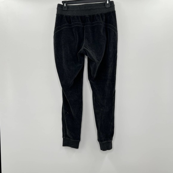Lululemon Black/Gray Velour Warm Down Jogger 6 - Picture 2 of 4